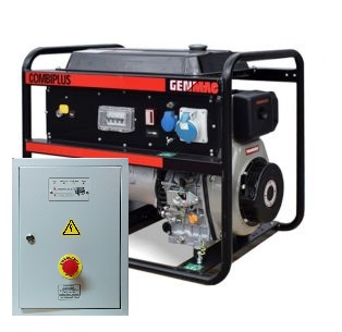 GENMAC COMBIPLUS RG5000YEO с автозапуском