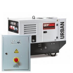 GENMAC URBAN G13500YS в кожухе с АВР