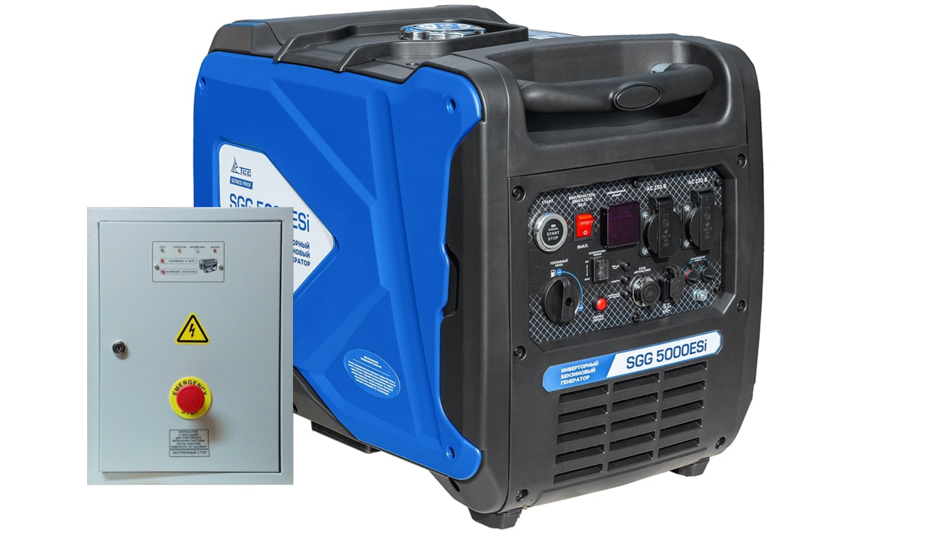 TSS SGG5000ESI в кожухе с АВР